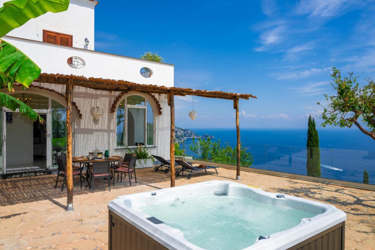 Villa Mimina - Exclusive Villa With Garden, Jacuzzi And Sea View ปรายาโน ภายนอก รูปภาพ
